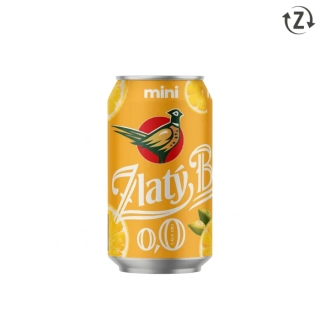 Zlatý Bažant Radler 0,0% Citrón 330 ml (plechovka)