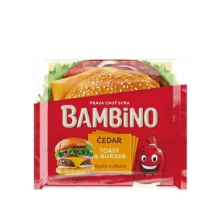 Bambino Čedar toast & burger 130 g