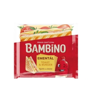 Bambino Ementál toast & burger 130 g