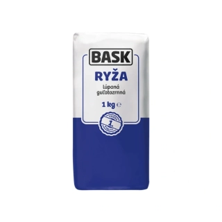 BASK ryža lúpaná guľatozrnná 1 kg