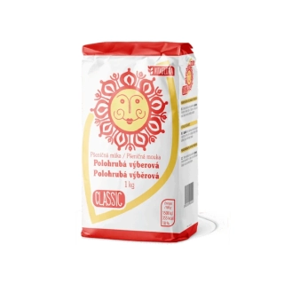 VITAFLORA pšeničná polohrubá výberová 1 kg