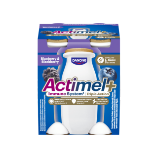 Actimel mlieko čučoriedka & černica 4 x 100 g