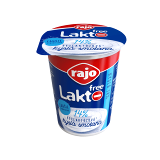 rajo Smotana kyslá 14 % Lakto free 200 g