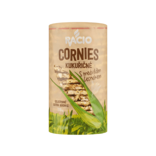 RACIO CORNIES Kukuričné s medvedím cesnakom 115 g