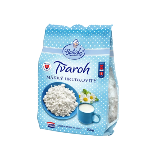 BABIČKA Tvaroh mäkký – vrecko (500 g)