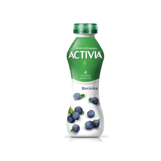 ACTIVIA Jogurtový nápoj čučoriedka 280 g