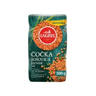 LAGRIS Šošovica červená celá 500 g