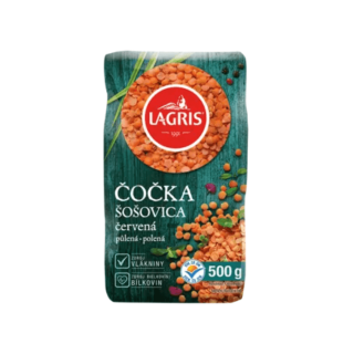 LAGRIS Šošovica červená polená 500 g