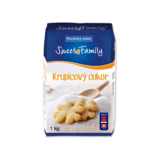 SWEET FAMILY Cukor krupicový 1 kg