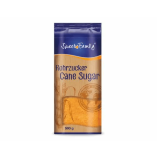SWEET FAMILY Trstinový cukor hnedý 500 g