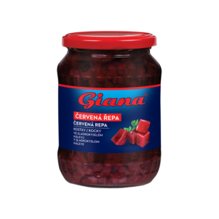 GIANA Červená repa kocky 660 g