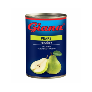 GIANA Hrušky lúpané polené 400 g