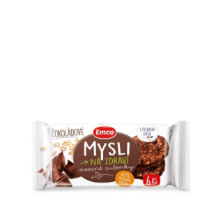 Emco Ovsené sušienky čokoládové 60 g
