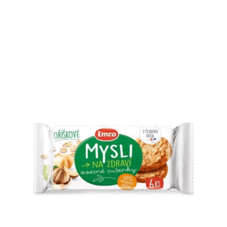 Emco Ovsené sušienky orieškové 60 g