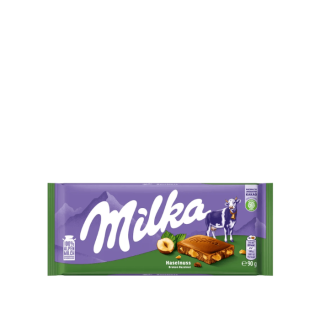 Milka Tabuľková čokoláda drvený orech 90 g