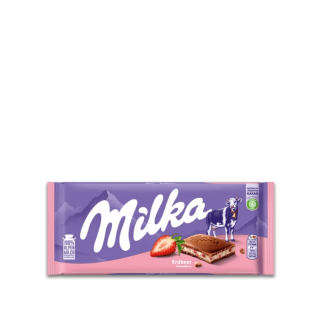 Milka Tabuľková čokoláda jahoda 100 g