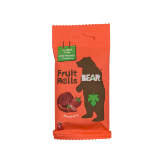 BEAR Ovocné rolky jahoda 20 g