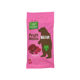 BEAR Ovocné rolky malina 20 g