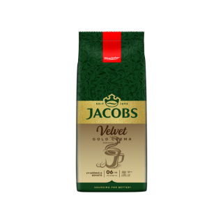 JACOBS Velvet Gold Crema káva zrnková 1 kg