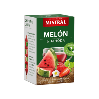 MISTRAL Melón a jahoda ovocný čaj 40 g