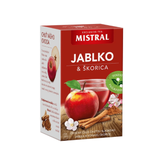 MISTRAL Jablko a škorica ovocný čaj 40 g