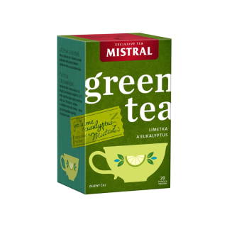 MISTRAL Zelený čaj limetka a eukalyptus 30 g